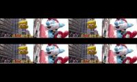 Nickelodeons Macy’s Thanksgiving Day Parade balloons: Sponge-Bob & Papa Smurf: Part 2