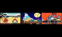 3 Taiko Drum Master At The Same Time