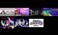 Mario Kart DS Rainbow Road Mashup: 2 Axell The Swampert Versions (Separate Videos)