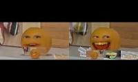 Annoying Orange Sparta Extended 2-parison (HangoutYoshiGuy88) (R.I.P)