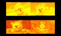 Gummy Bear Song HD (Four Orange & Yellow Versions at Once)