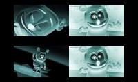 Gummy Bear Song HD (Four X-Ray & Robot Voice Versions at Once)