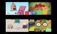 BFDI VS Arthur Sparta Remixs