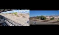 Tucson Train Cams side by side