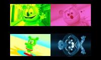 Gummy Bear Song HD (Four Robot & Deep Voice Versions at Once)