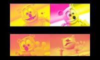 Gummy Bear Song HD (Four Yellow & Pink Versions at Once)