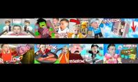 funny family games tv play roblox at once PART 3! (russian)