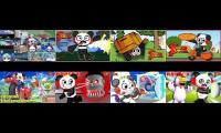 All 35 Combo Panda Episodes playing at once