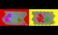 Thumbnail of 2 Noggin And Nick Jr Logo Collection in Hue +240 Red Differe