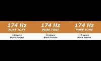 174 Hz Pure Tone Solfeggio Frequency