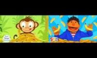 Counting Bananas Turn Into Conuting Bananas Puppets