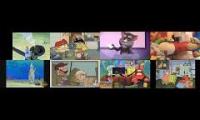 Spongebob VS The Loud House VS Talking Tom VS SML Sparta Remix Comparison