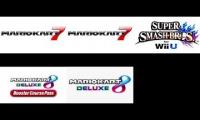 My version of Mario Kart 7 Rainbow Road (Originals + MK8DX + SSB4) mashup