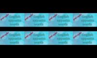 English opposite words