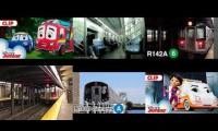 (Remastered) Disney Junior Firebuds And MTA R142A 6 Train And R160A/B , R46 A and C Train