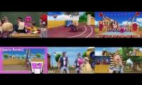 sparta remix lazytown sixparison