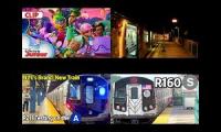 Alices Wonderland Bakery , R142A 6 Train , R211 Testing On The A Line , R160A And R160B S Train