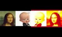 Thumbnail of Preview 2 boss baby and mona Lisa deepfakes effects into squared