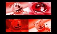 Gummy Bear Song HD (Four Red Backwards Versions at Once)