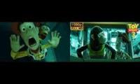 Toy Story 3 Monkey Spanish/English Comparison
