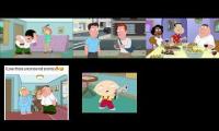 Lois and Quagmire And Parker And Chris and Stewie is so mad at Peter