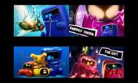 Zoom Boom Doom. 4 episodes playing at once.