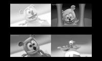 Gummy Bear Song HD (Four Silver Versions at Once)