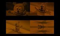 Gummy Bear Song HD (Four Brown & Black Versions at Once)