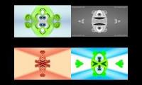 Gummy Bear Song HD (Four Multimirror #23 Versions at Once)
