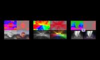 3 HSL Color Space Videos All Played at Once