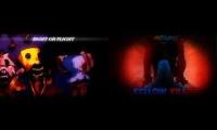 Sponge and HoovyDundy vs Squidward and Spy