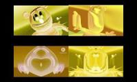Gummy Bear Song HD (Four Yellow & Negative Versions at Once) (Fixed)