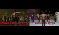 Yakuza 0 Intro high and low budget