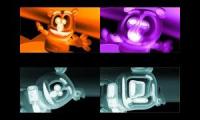 Gummy Bear Song HD (Four Xray & Glowing Versions at Once)