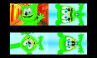 Gummy Bear Song HD (Four Neon Versions at Once) (My Version)