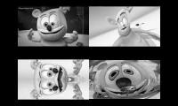 Gummy Bear Song HD (Four Black & White Versions at Once)