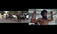 Thumbnail of Childish Gambino Cop dance