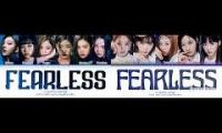le sserafim fearless comparison