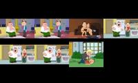 Peter and Lois and Chris is so mad at Quagmire