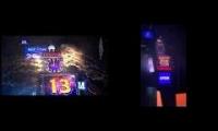 Dick Clark Times Square 2014 New Year vs Tangtoni New Year 2014!!!!!