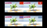 Gummy Bear Song HD Chinese vs Cantonese vs Thai vs Xhosa
