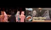 Thumbnail of side by side comparision of bitter choco decoration but there cats and the og mv