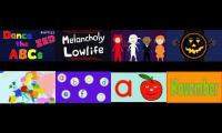 TVOkids vs. ek doodles Greek Alphabet Song -  Multiplier