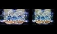Beta vs. Final - Living Color - The Smurfs Dance Party