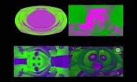 Gummy Bear Song HD (Four Green & Purple Versions at Once) (Fixed)