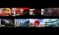 every 8 movies played at once