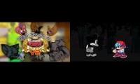Thumbnail of Triple Trouble but its a crossover of The Basement Show and Suicide Mouse