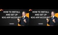 Thumbnail of How to create and setup a Koo app account for your business and personal use.