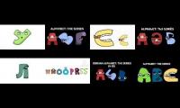 8 languages Alphabet lore songs -  Multiplier