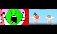 BFDI Screaming Compilation